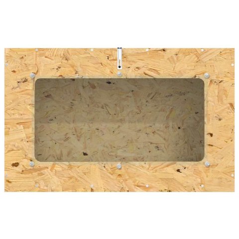 VidaXL Terrarium Brązowy 80 x 50 x 100 cm OSB
