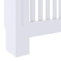 VidaXL Pokrywa Grzejnika 2 pcs Biały 78 x 19 x 81,5 cm
