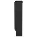 VidaXL Pokrywa Grzejnika 2 pcs Czarny 205 x 20,5 x 81,5 cm