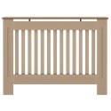 VidaXL Pokrywa Grzejnika 2 pcs dąb Sonoma 112 x 19 x 81,5 cm
