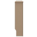 VidaXL Pokrywa Grzejnika 2 pcs dąb Sonoma 112 x 19 x 81,5 cm