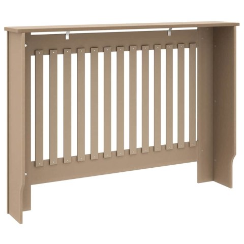 VidaXL Pokrywa Grzejnika 2 pcs dąb Sonoma 112 x 19 x 81,5 cm