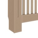 VidaXL Pokrywa Grzejnika 2 pcs dąb Sonoma 112 x 19 x 81,5 cm