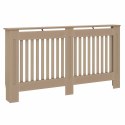 VidaXL Pokrywa Grzejnika 2 pcs dąb Sonoma 152 x 19 x 81,5 cm