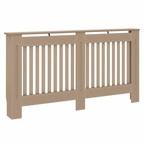 VidaXL Pokrywa Grzejnika 2 pcs dąb Sonoma 152 x 19 x 81,5 cm