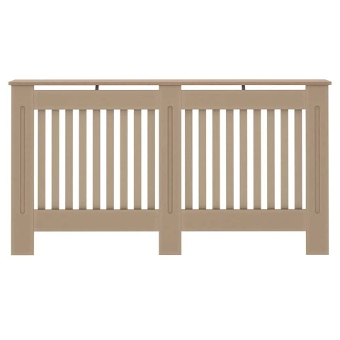 VidaXL Pokrywa Grzejnika 2 pcs dąb Sonoma 152 x 19 x 81,5 cm