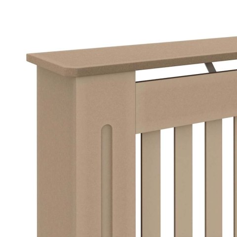 VidaXL Pokrywa Grzejnika 2 pcs dąb Sonoma 152 x 19 x 81,5 cm