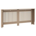 VidaXL Pokrywa Grzejnika 2 pcs dąb Sonoma 172 x 19 x 81,5cm