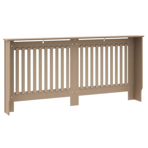 VidaXL Pokrywa Grzejnika 2 pcs dąb Sonoma 172 x 19 x 81,5cm