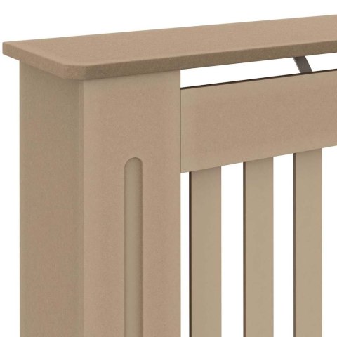 VidaXL Pokrywa Grzejnika 2 pcs dąb Sonoma 172 x 19 x 81,5cm