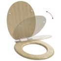 DESKA TOALETOWA Z SAMOODBLOKOWANIEM 2 PCS JASNY KOLOR BAMBUSA
