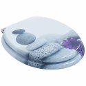 DESKA TOALETOWA Z SAMOODBLOKOWANIEM 2 PCS SZARA 44X38CM
