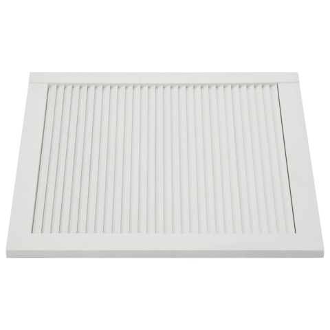 DRZWI ŻALUZJOWE DREWNO SOSNOWE BIAŁE 615X59,4CM