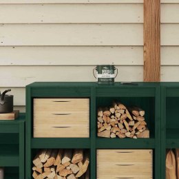 VidaXL Farba do drewna Zielony 2,5 L Wydruk na ścianie