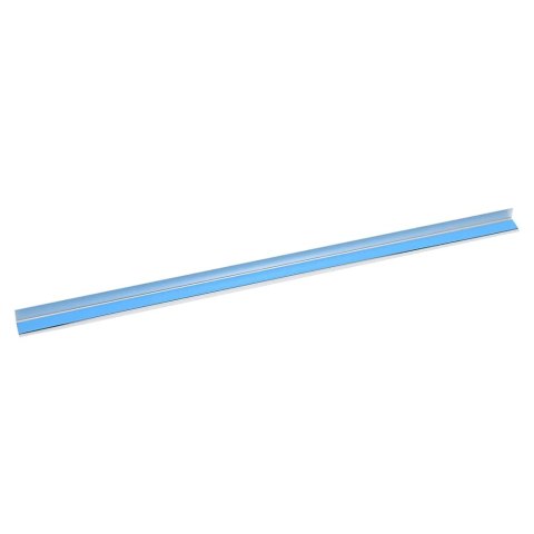 VidaXL Listwy schodowe 10 pcs Srebrny 67 x 3 x 2 cm Aluminium