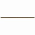 VidaXL Listwy schodowe 30 pcs Brązowy 67 x 3 x 2 cm Aluminium