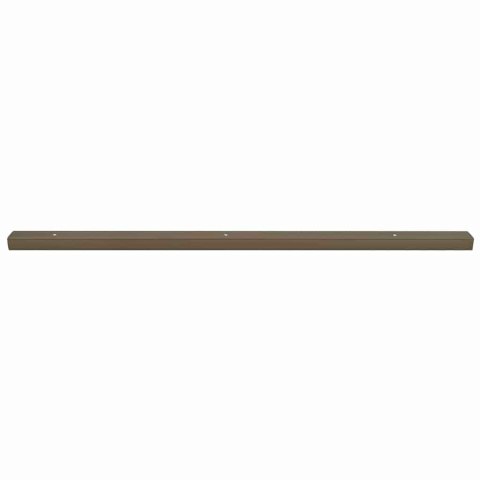 VidaXL Listwy schodowe 30 pcs Brązowy 67 x 3 x 2 cm Aluminium