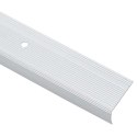 VidaXL Listwy schodowe 30 pcs Srebrny 67 x 3 x 2 cm Aluminium