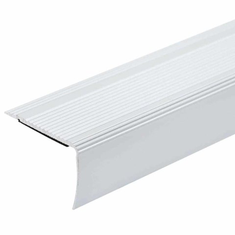 VidaXL Listwy schodowe 30 pcs Srebrny 67 x 3 x 2 cm Aluminium
