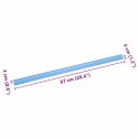 VidaXL Listwy schodowe 30 pcs Srebrny 67 x 3 x 2 cm Aluminium