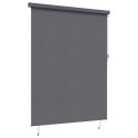 VidaXL Roleta z zasłonami Antracyt 200 x 250 cm Materiał i Aluminium