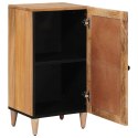 BUFET Z DRZWIAMI NATURALNY 40X33X75CM DREWNO Z MANGO