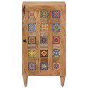 BUFET Z DRZWIAMI NATURALNY 40X33X75CM DREWNO Z MANGO
