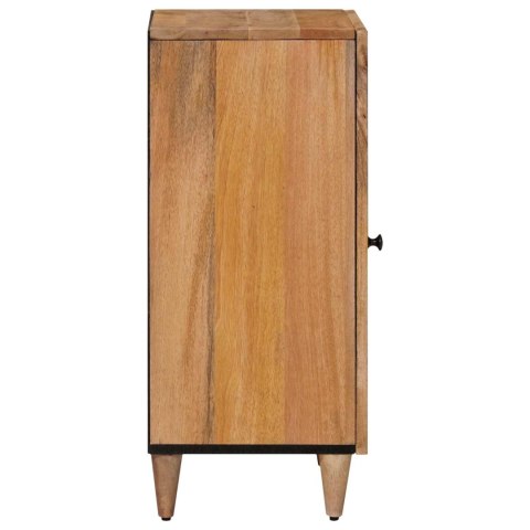 BUFET Z DRZWIAMI NATURALNY 40X33X75CM DREWNO Z MANGO