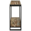 VidaXL Konsola Wielokolorowe 120 x 33 x 75 cm Lite Drewno Recyklingowe