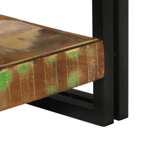 VidaXL Konsola Wielokolorowe 120 x 33 x 75 cm Lite Drewno Recyklingowe