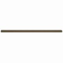VidaXL Listwy schodowe 30 pcs Brązowy 67 x 3 x 2 cm Aluminium