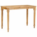 STOLIK KAWOWY BRĄZOWY 110X55X77CM DREWNO Z MANGO