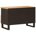 SZAFKA POD TELEWIZOR BRĄZOWY 70X33X46CM DREWNO Z MANGO