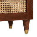 SZAFKA POD TELEWIZOR BRĄZOWY 70X33,5X46CM DREWNO Z MANGO