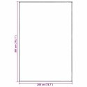 DYWAN POD NAMIOT NIEBIESKI I SZARY 300X200CM POLIETYLEN