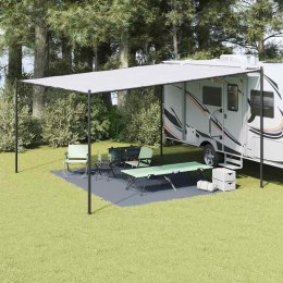 VidaXL Dywan pod namiot Niebieski i szary 400 × 300 cm Polietylen