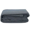 VidaXL Dywan pod namiot Niebieski i szary 400 × 300 cm Polietylen