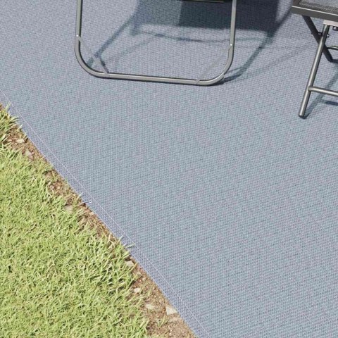 DYWAN POD NAMIOT NIEBIESKI I SZARY 600X300CM POLIETYLEN