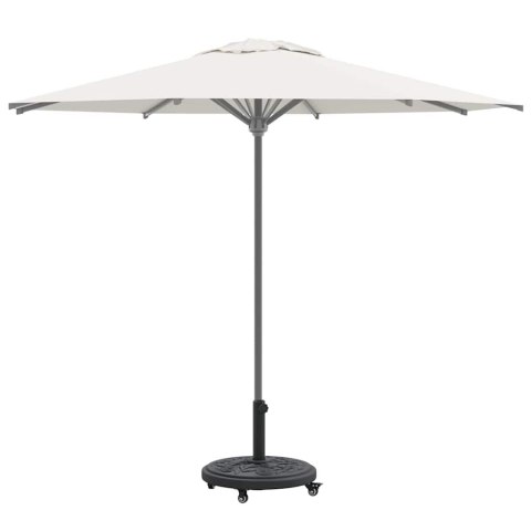 VidaXL Podstawa do parasola Art Deco Czarny Ø 45 x 39,5 cm Żelazo