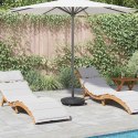 VidaXL Podstawa do parasola Art Deco Czarny Ø 45 x 39.5 cm Żelazo
