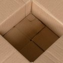 VidaXL Pudełko składane 50 pcs Naturalny 15 x 15 x 8 cm Tektura