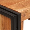 VidaXL Regał na wino Brązowy 80 x 45 x 33 cm Lite Drewno Akacji