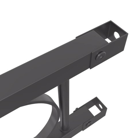 VidaXL Element ogrodzenia ASSEN Szary 170 x 120 cm Stal