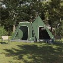 VidaXL Namiot Teepee dla 5 osób z dachem Zielony 545 x 450 x 295 cm
