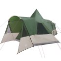 VidaXL Namiot Teepee dla 8 osób z dachem Zielony 720 x 465 x 295 cm