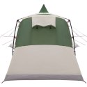 VidaXL Namiot Teepee dla 8 osób z dachem Zielony 720 x 465 x 295 cm