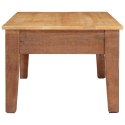STOLIK KAWOWY BRĄZOWY 110X55X40CM DREWNO Z MANGO