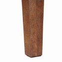 STOLIK KAWOWY BRĄZOWY 110X55X40CM DREWNO Z MANGO