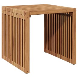 VidaXL Stół Ogrodowy Brązowy 45 x 42,5 x 45 cm Lite drewno teakowe