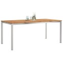 VidaXL StółJadalny Brązowy 180 x 90 x 75 cm Lite Drewno Akacji